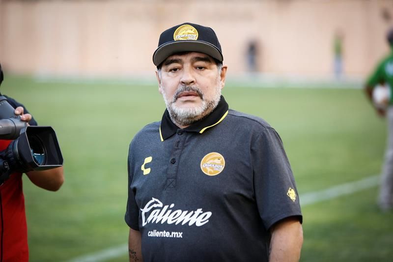 Maradona regresa a México para hacerse cargo de los Dorados