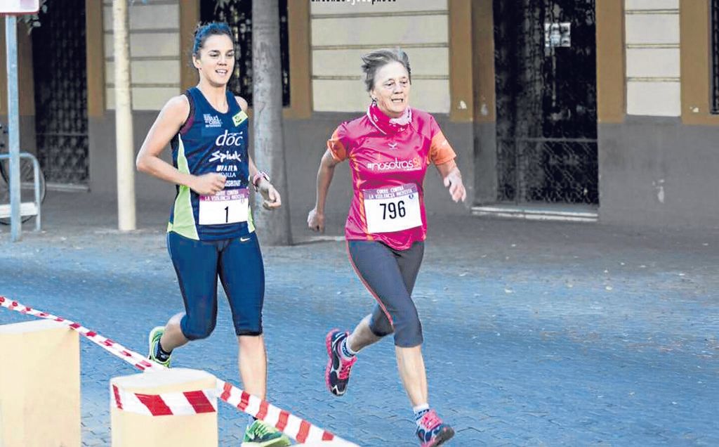 María Pujol, el maratón en la sangre