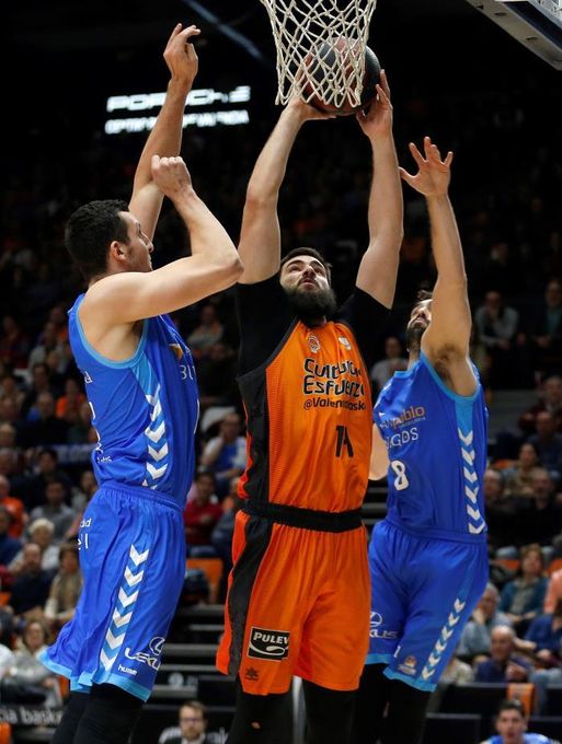 94-92. El Burgos lleva a su terreno al Valencia pero lo indulta al final