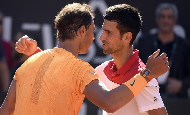 Nadal y Djokovic, listos para la gran batalla