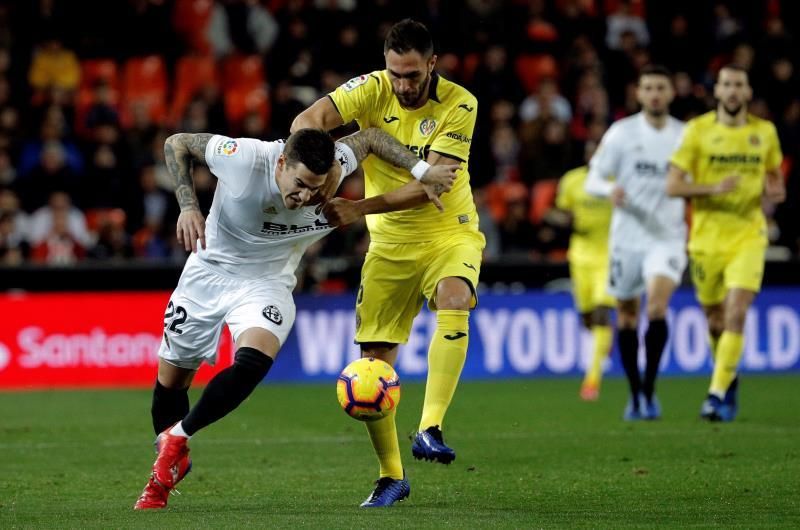 3-0. Un sólido Valencia no da opción a un Villarreal con urgencias
