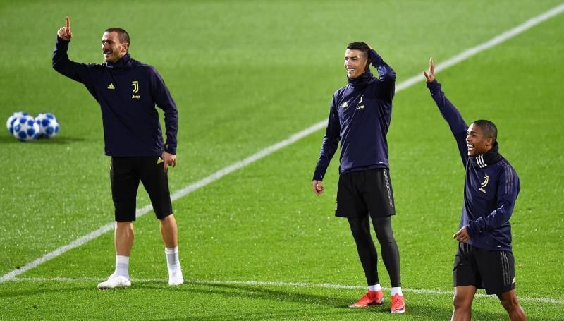 Bonucci sufre un esguince de tobillo, a riesgo estar en la ida ante Atlético