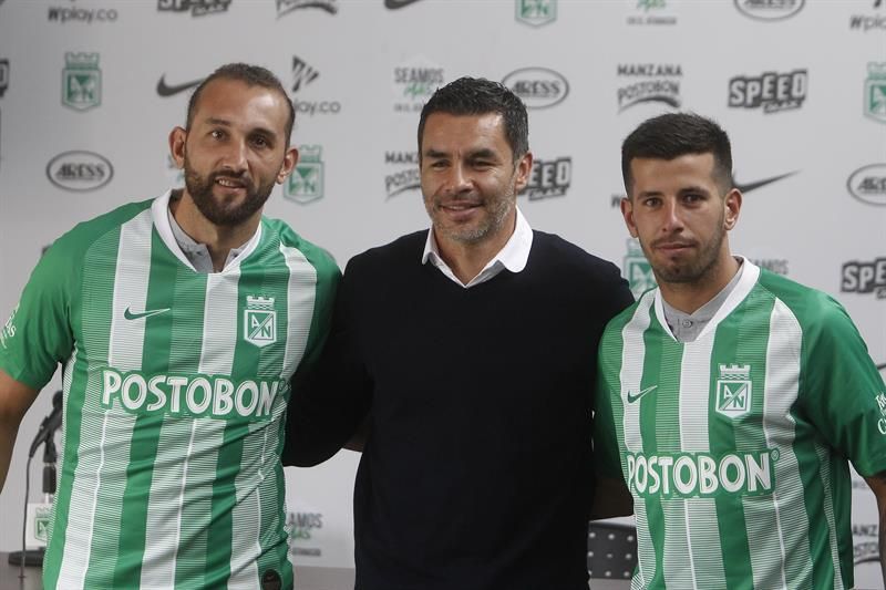 Atlético Nacional presenta a Barcos y Ceppelini como nuevos refuerzos