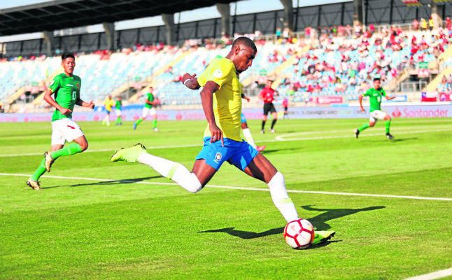 Emerson, concentrado en el Sudamericano sub 20