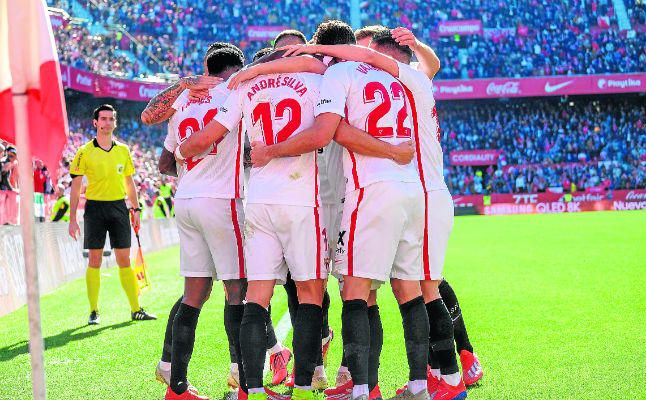 El Sevilla tiene que apretar para llegar a la Champions