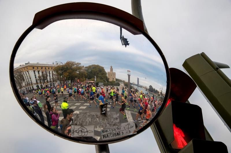 Con tan sólo 33 curvas, el Maratón de Sevilla presenta un recorrido más rápido