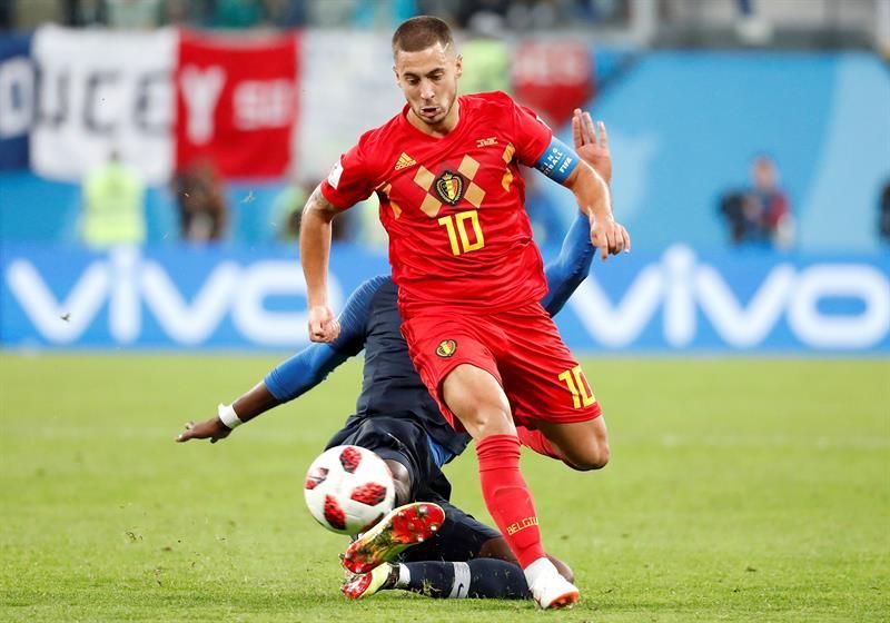 Los belgas eligen a Eden Hazard como el mejor jugador de su selección en 2018