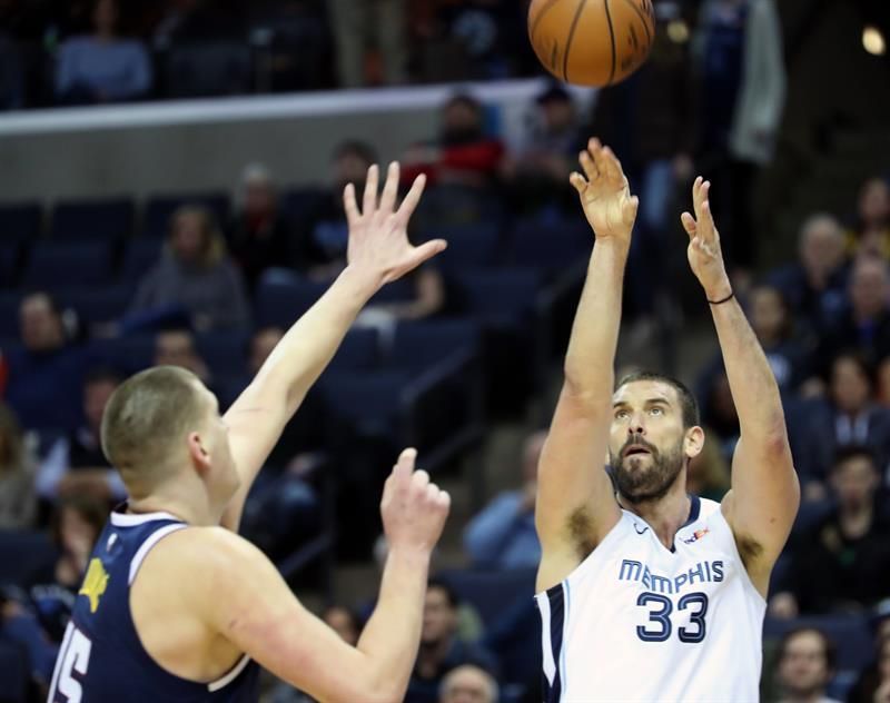 84-96. Conley y Marc Gasol guían la victoria de los Grizzlies sobre los Knicks