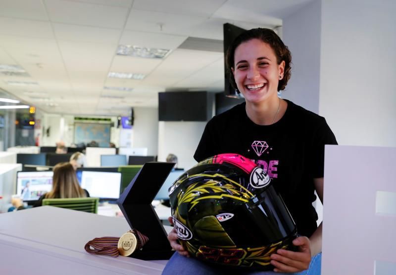 Ana Carrasco: "Espero ser la primera mujer que gane en MotoGP"