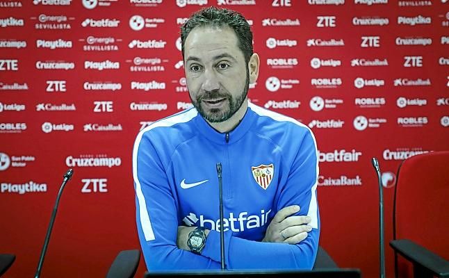 Machín: "Ojalá el momento más bajo del Sevilla sea éste"