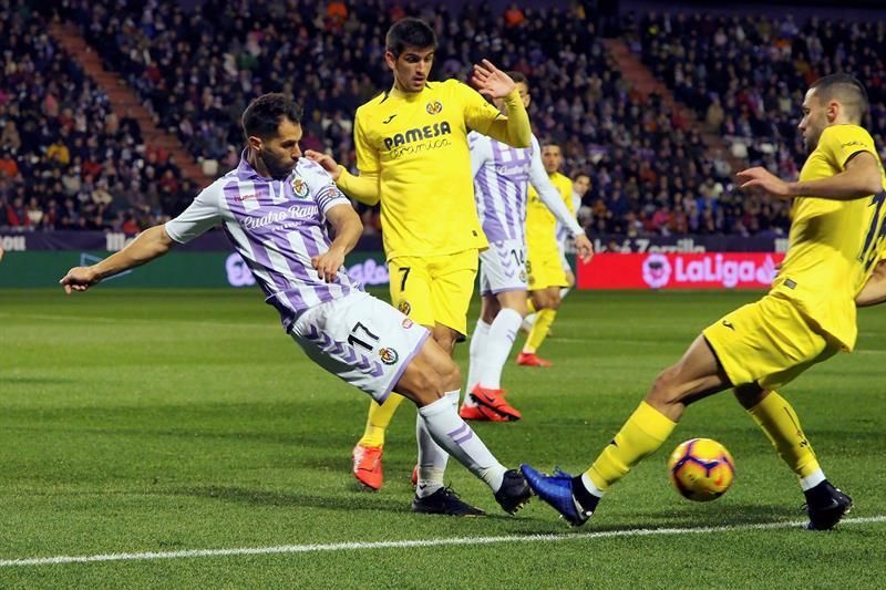 0-0. Real Valladolid y Villarreal igualan a todo