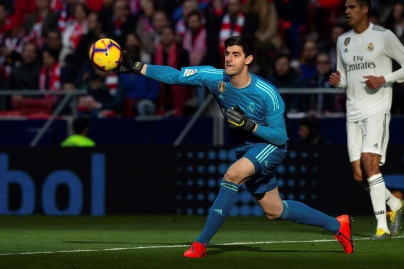Courtois celebra con gran entusiasmo los goles a su exequipo