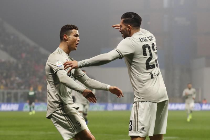 La Juventus golea 3-0 al Sassuolo al ritmo de Cristiano