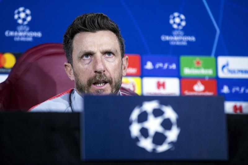 Di Francesco pide al Roma ser ambicioso y recuerda las "semis" del año pasado