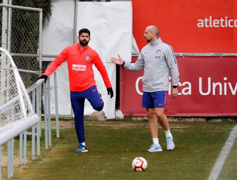 Diego Costa vuelve a entrenar con el grupo 69 días después de su operación