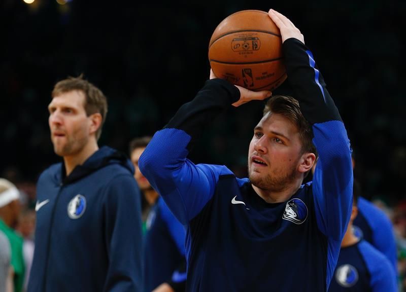 Doncic: "Estoy contento por mi evolución y feliz de tener a Kristaps"