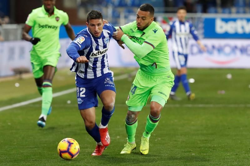 El Levante pierde el olfato goleador en 2019