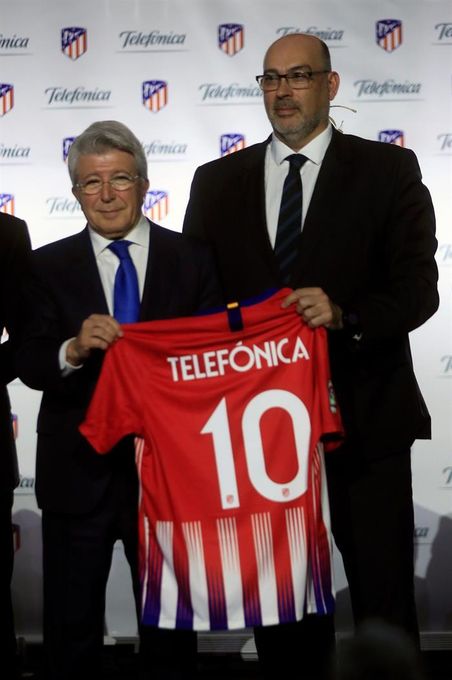 Telefónica será proveedor tecnológico del Atlético para cuatro temporadas