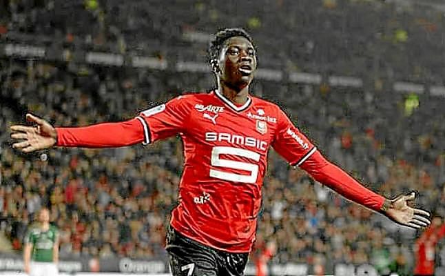 Ismaïla Sarr: "El Betis tiene más experiencia que el Rennes, tenemos que darlo todo para pasar"