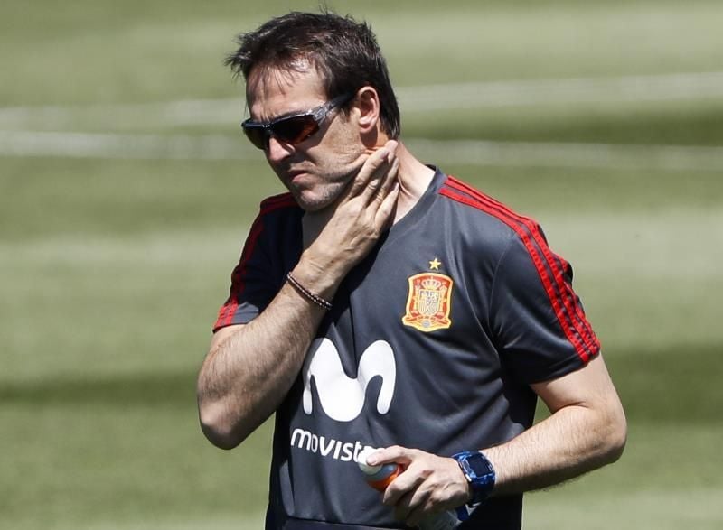 Lopetegui relata lo duro que fue ser despedido de la selección española