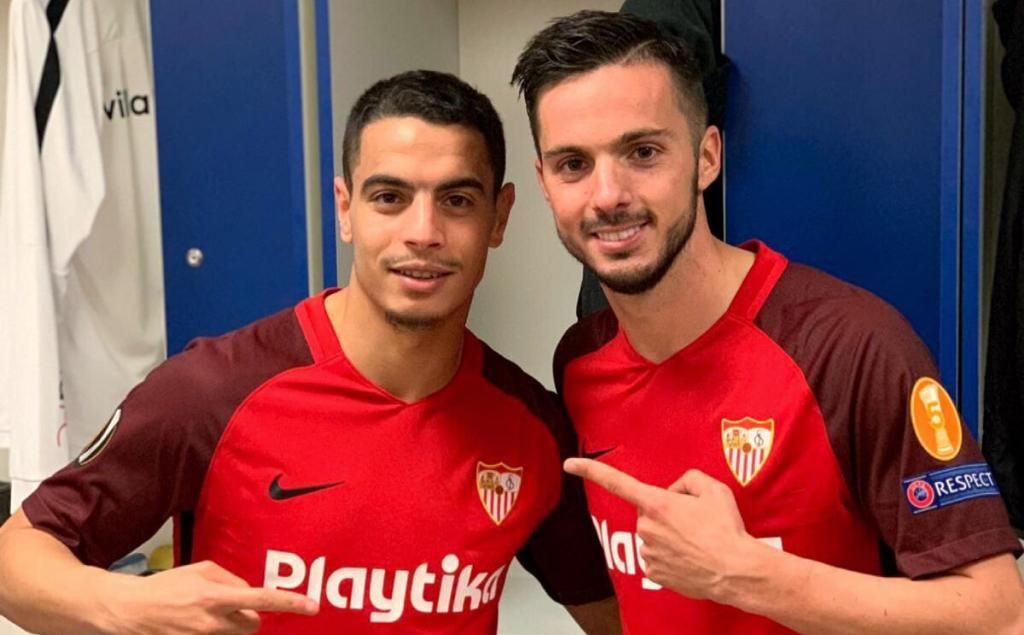 El Sevilla, con la sociedad Ben Yedder-Sarabia muy afinada