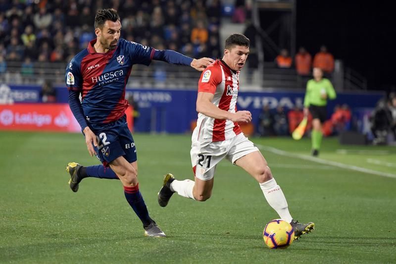 0-1. El Athletic suma tres puntos de oro y frena la remontada del Huesca