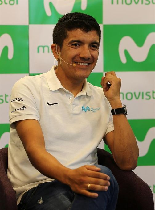 Ecuatoriano Carapaz afirma que Movistar puede confiar en él de cara al Giro