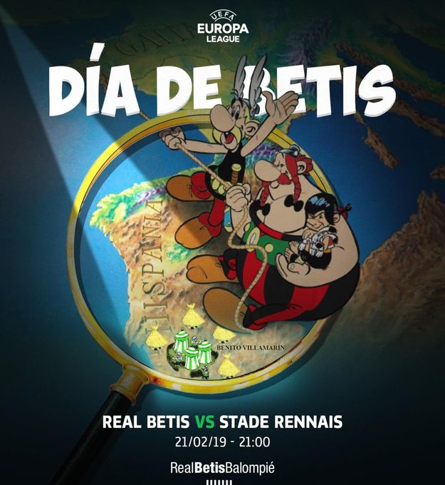 El Betis, a defender la Bética ante los galos