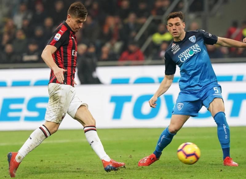 Piatek y Castillejo impulsan a un Milan implacable