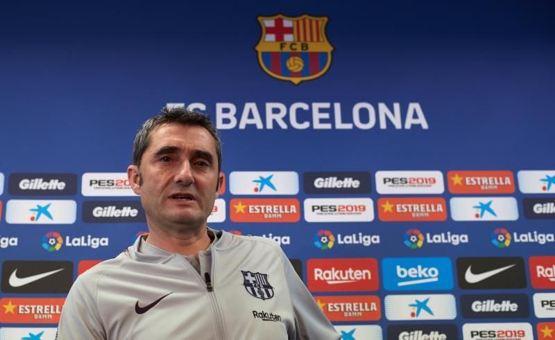 Valverde: "Umtiti está para jugar desde el principio ante el Sevilla"