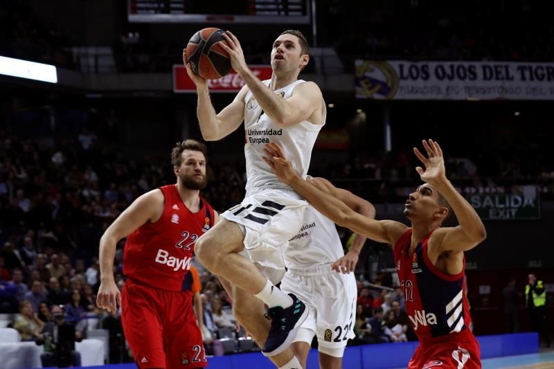 91-78. El Madrid no tuvo dolor de cabeza con el Bayern y ya está en playoffs