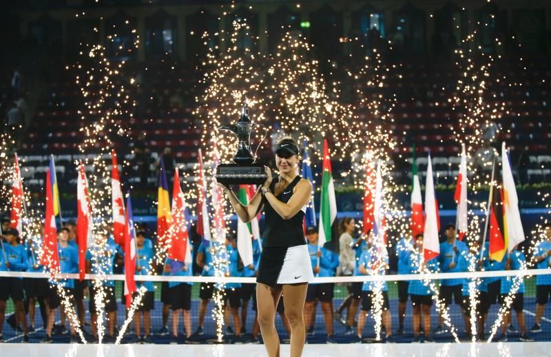 Belinda Bencic culmina la semana con título en Dubai