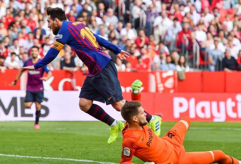 Sergi Gómez: "Cuando Messi quiere, pasa lo que ha pasado hoy"