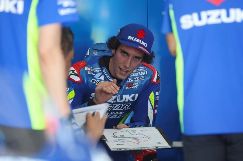 Álex Rins marca el ritmo el segundo día de pruebas en Losail