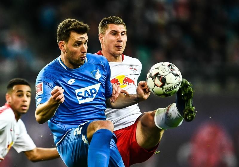 Un postrero gol de Orban rescata un empate para el Leipzig