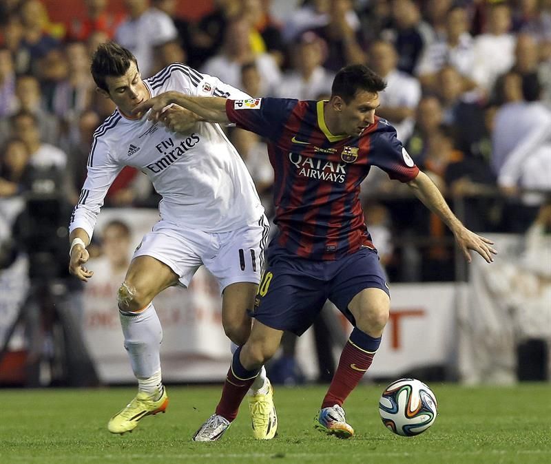 Messi y Bale, el contraste de las estrellas