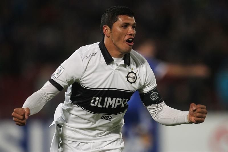 "Roro" Rojas y el colombiano Arias, bajas de Olimpia ante Godoy Cruz