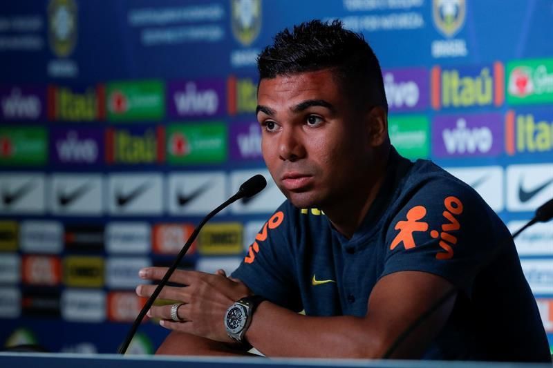Casemiro defiende a Solari, elogia a Vinicius y se acuerda de Lopetegui