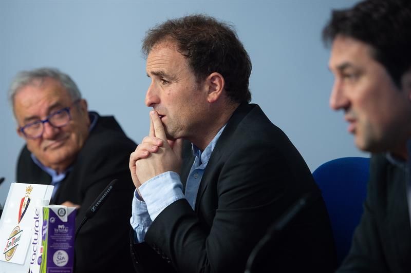 Jagoba Arrasate, "muy feliz", por su vinculación con Osasuna hasta 2020