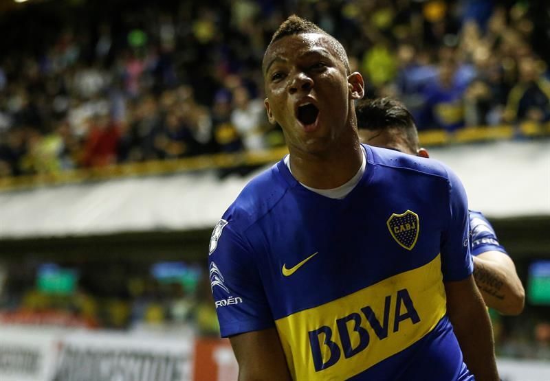 El colombiano Fabra vuelve a ser convocado por Boca tras una baja de nueve meses