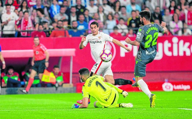 Wissam Ben Yedder, la tabla de 'salvación' de Machín