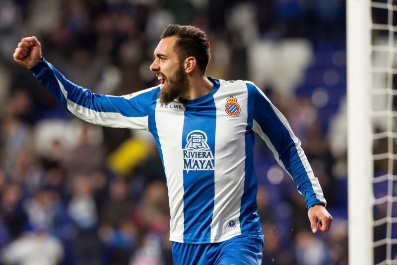 Borja Iglesias: "Tengo ganas de seguir creciendo en el Espanyol"