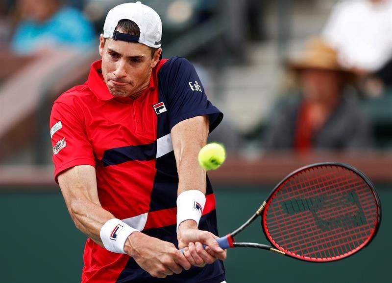 Isner elimina al argentino Guido Pella