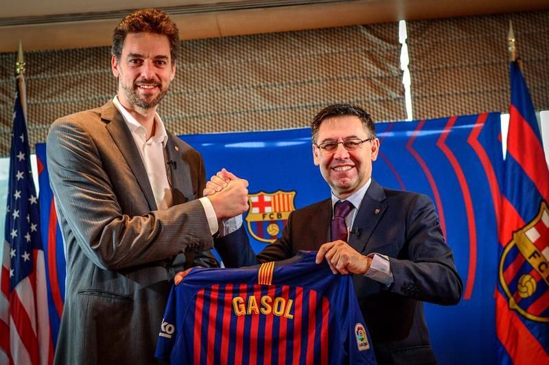 Pau Gasol vuelve al Barcelona como embajador global en EEUU