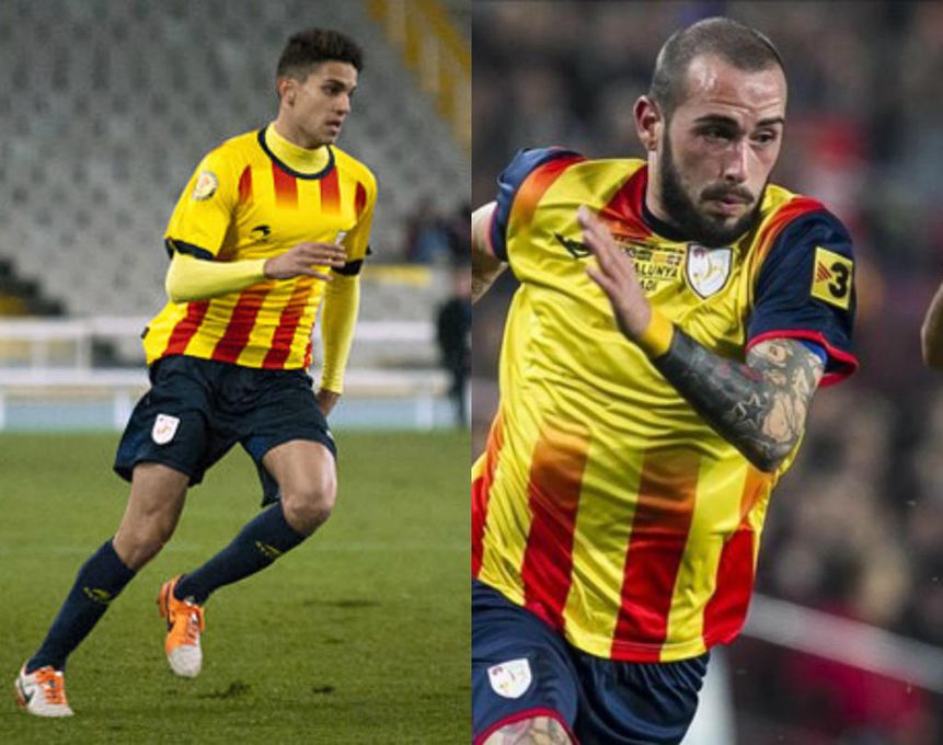 Aleix Vidal y Marc Bartra, citados por la selección de Cataluña
