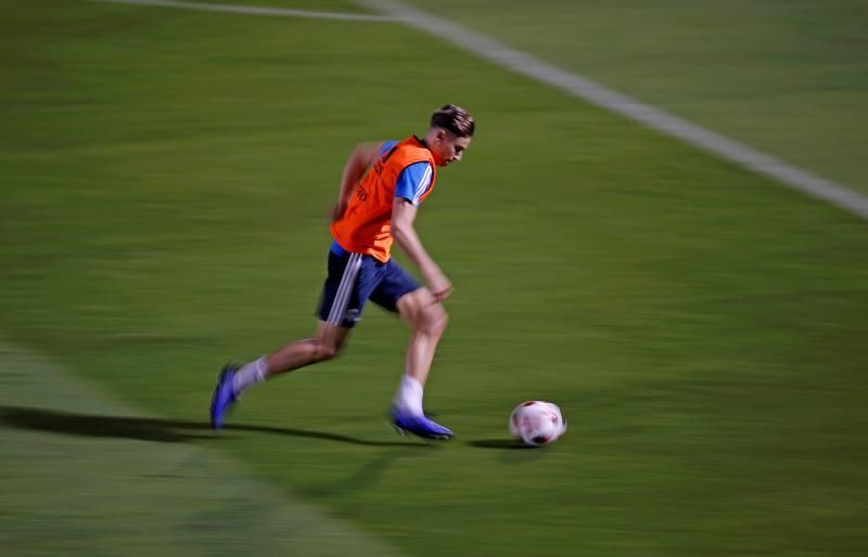 El Madrid trabaja sin trece internacionales ni cuatro lesionados