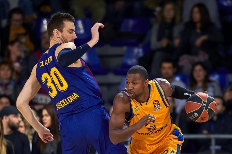93-64. Los triples acercan al Barcelona a los cuartos de final de la Euroliga