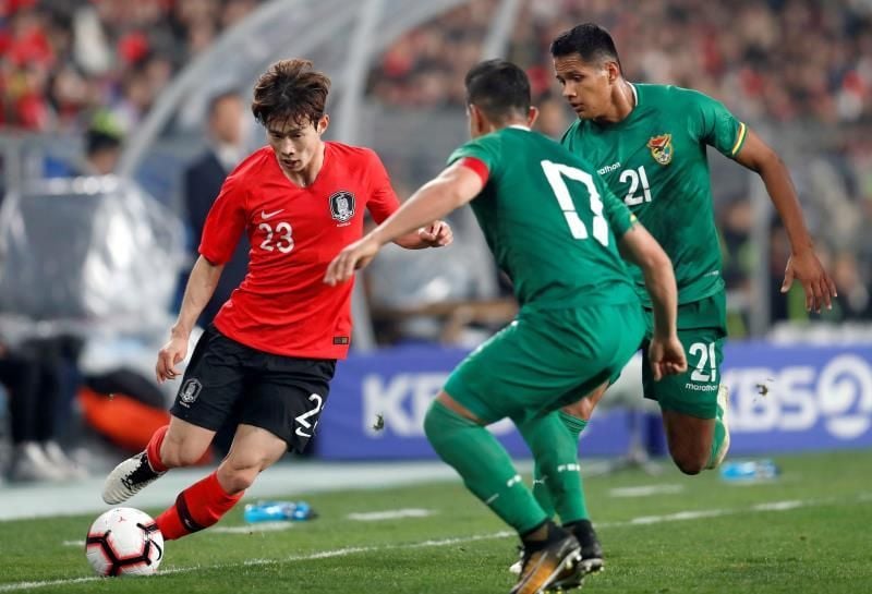 1-0. Una resistente Bolivia cae a cinco minutos del final con Corea del Sur