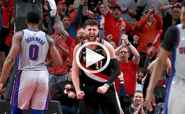 Así fue la grave lesión de Jusuf Nurkic