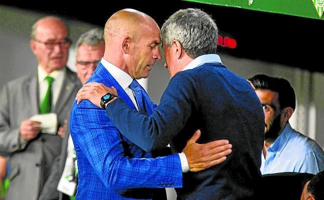 Setién y su mayor goleada